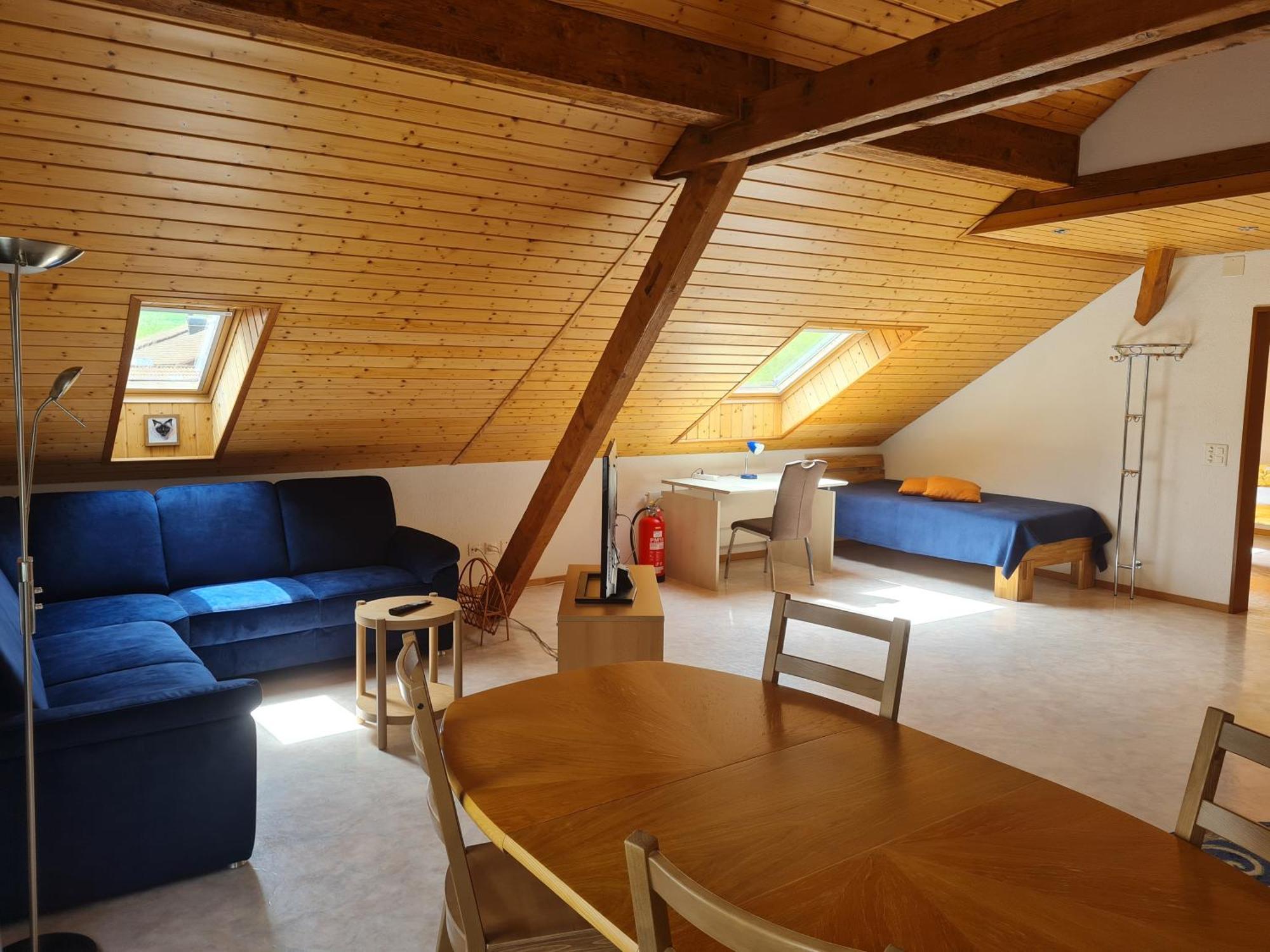 Dachwohnung In Welschenrohr Bagian luar foto
